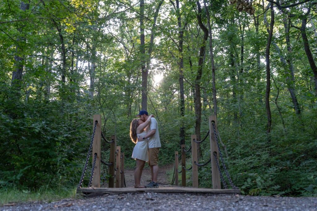 Engagement session laumeier Sculpture park