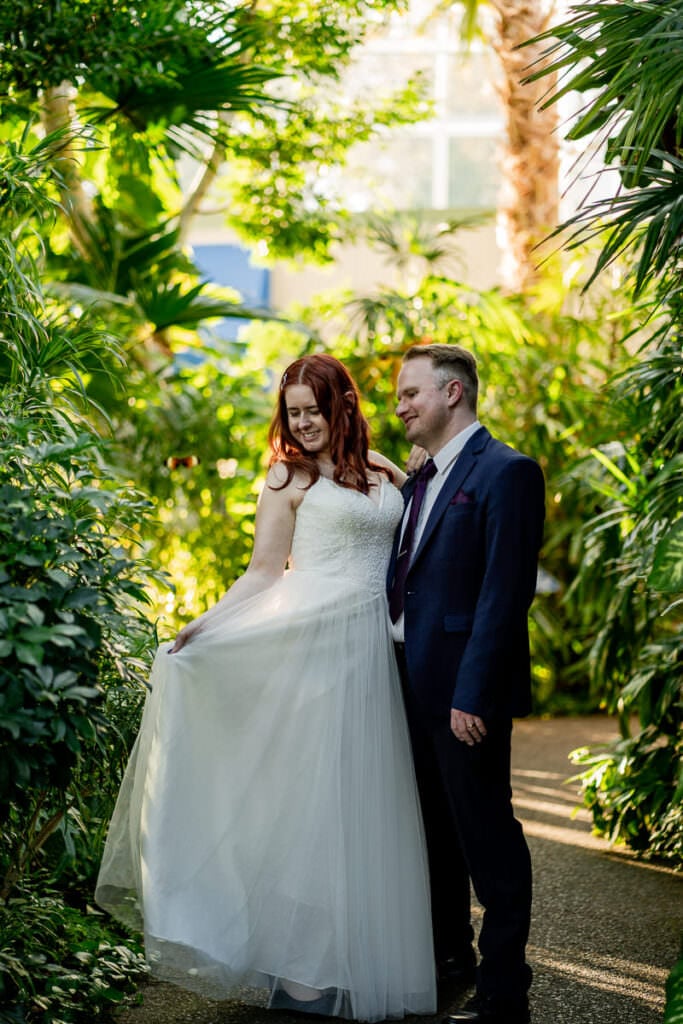 St Louis Wedding Photography Butterfly House and Carousel House 23 23 of 30 Mckinley G Photography